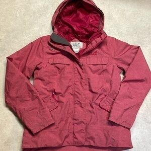 Jack Wolfskin woman’s ski snowboard winter jacket texapore red size S